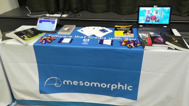 Maria and Tim go to the Anderson High School Careers Evening.